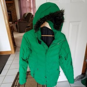 North Face puffer coat
